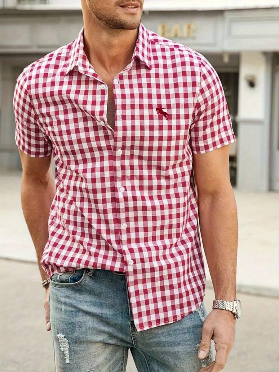 Jonas Checkered Oktoberfest Shirt