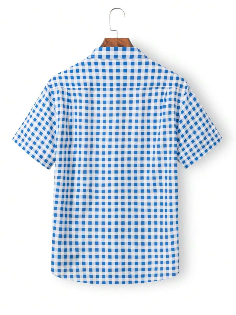 Jonas Checkered Oktoberfest Shirt