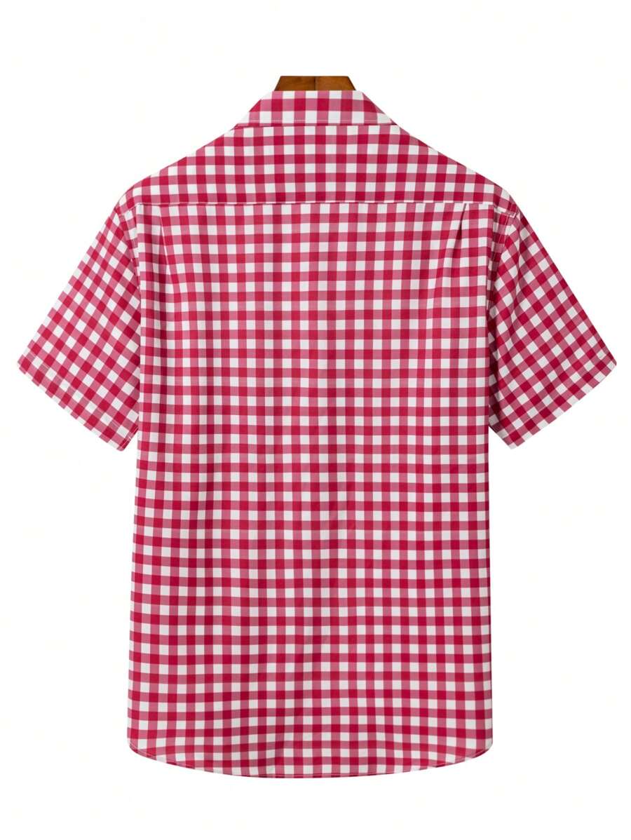 Jonas Checkered Oktoberfest Shirt
