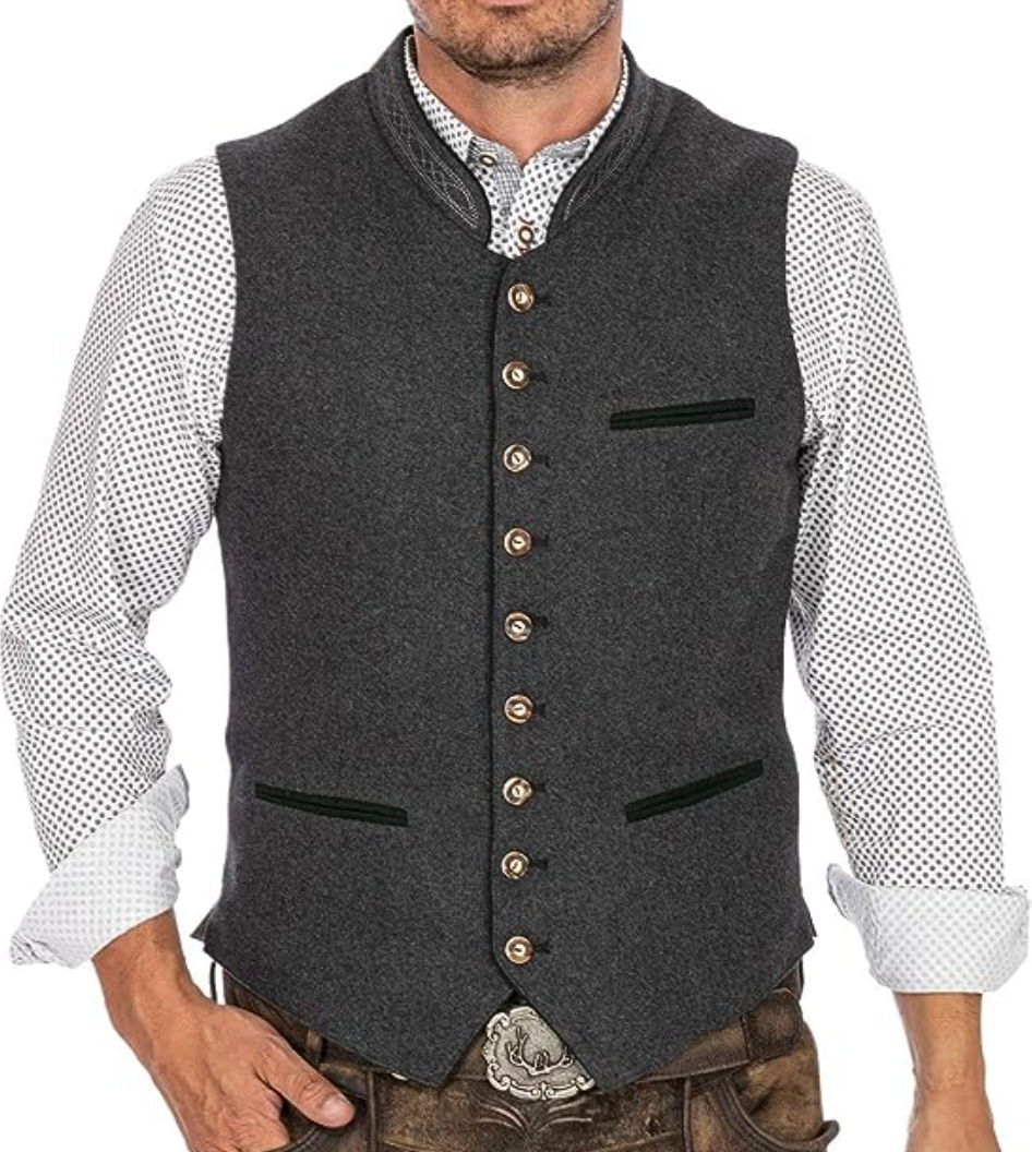 Lukas Traditional Oktoberfest Gilet