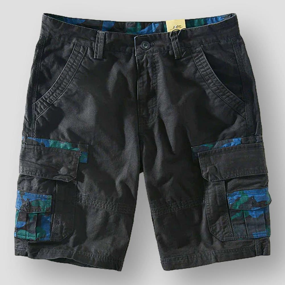 Moon Madrid Buffalo Camo Cargo Shorts