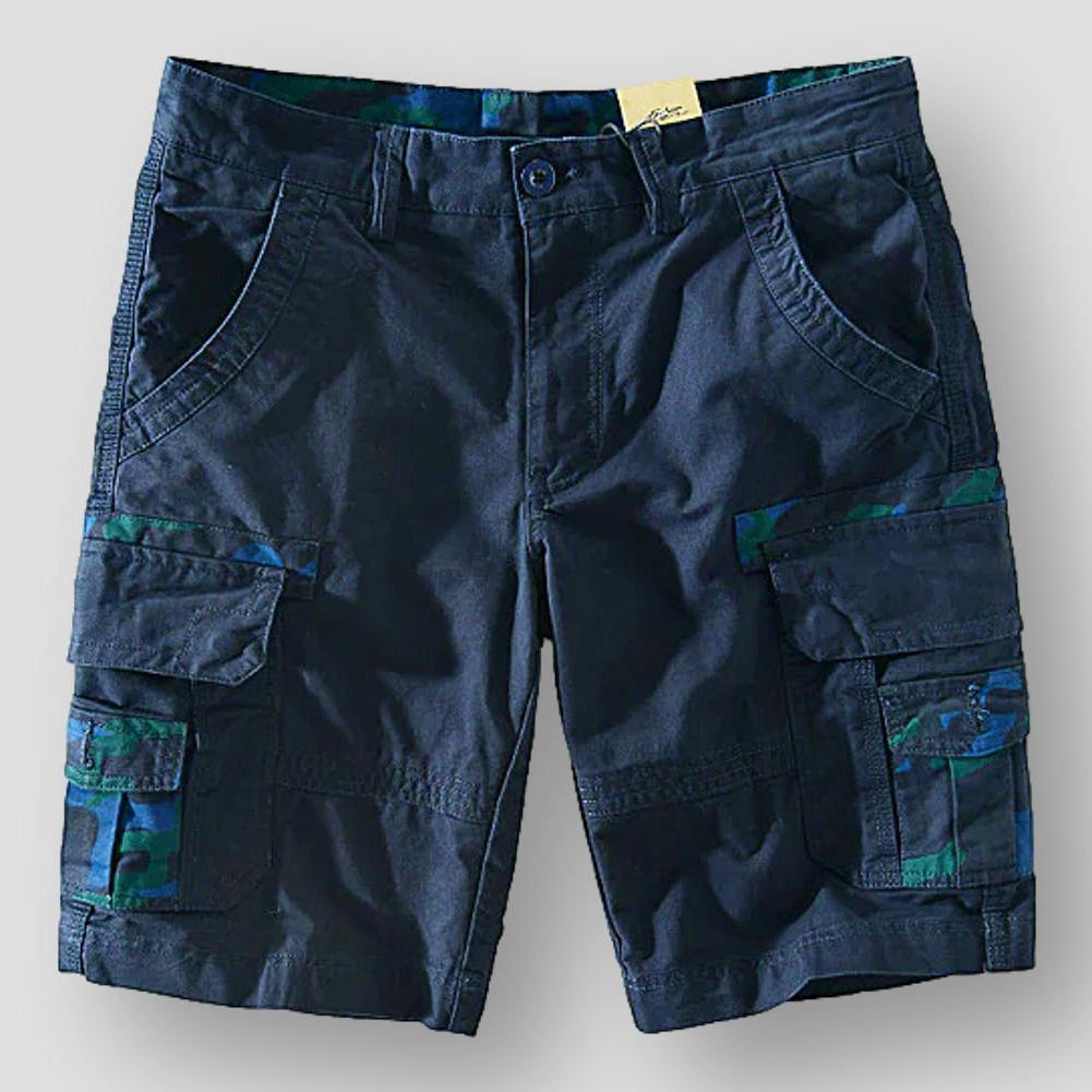 Moon Madrid Buffalo Camo Cargo Shorts