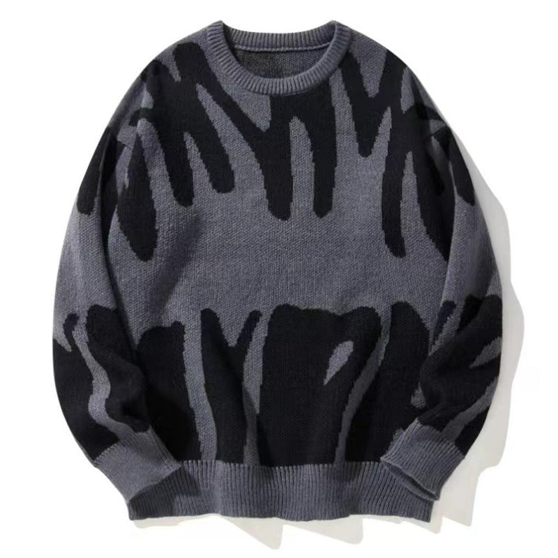 Renzo Wool Contrast Sweater