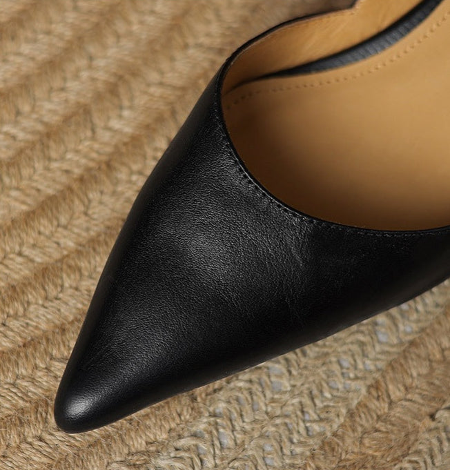 Cara Madson Genuine Leather Heels