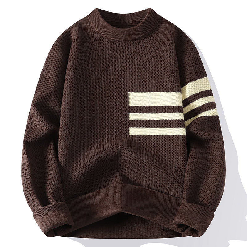 Montreal Waffle-Knit Wool Sweater