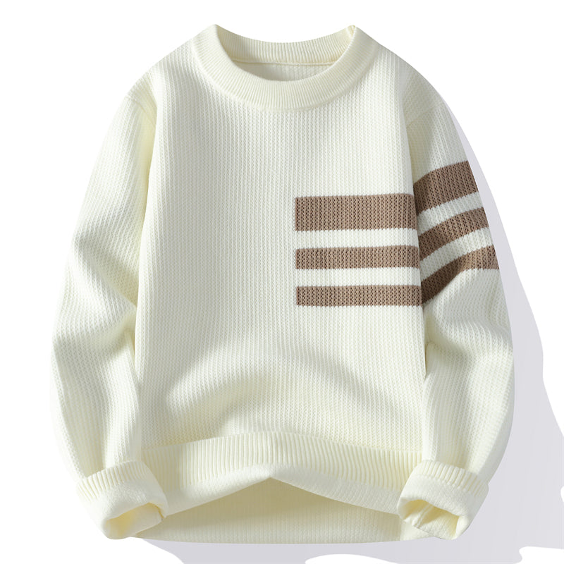 Montreal Waffle-Knit Wool Sweater