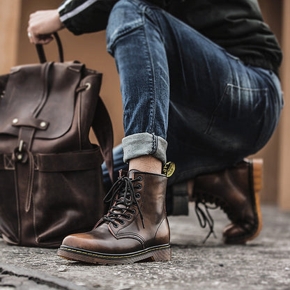 Renzo Leather Boots
