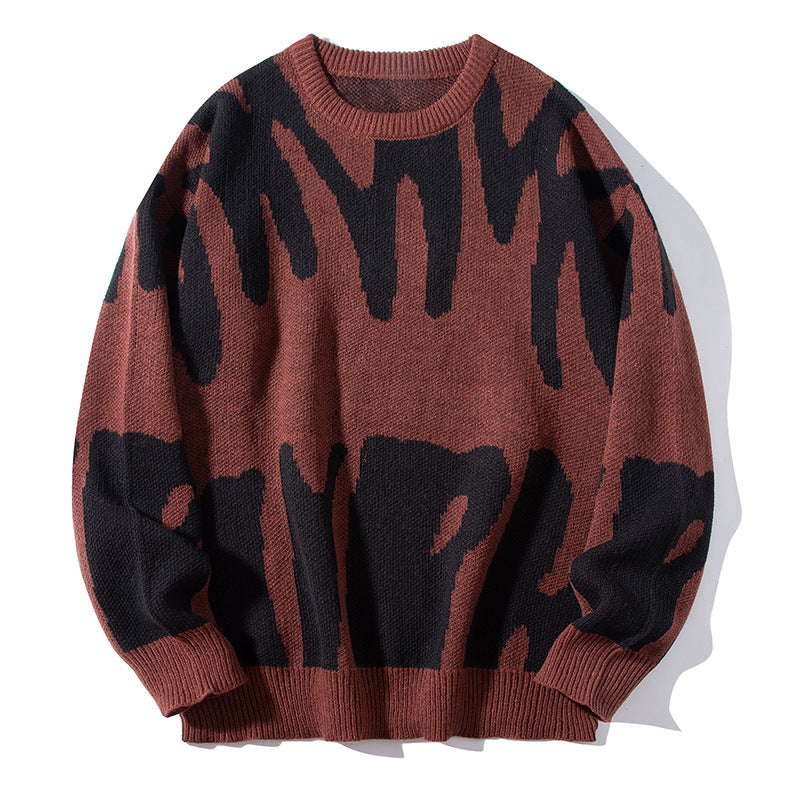Renzo Wool Contrast Sweater