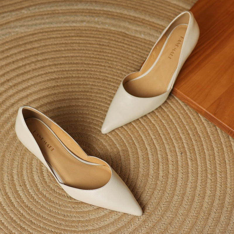 Cara Madson Genuine Leather Heels