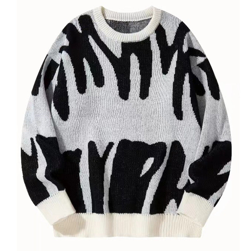 Renzo Wool Contrast Sweater