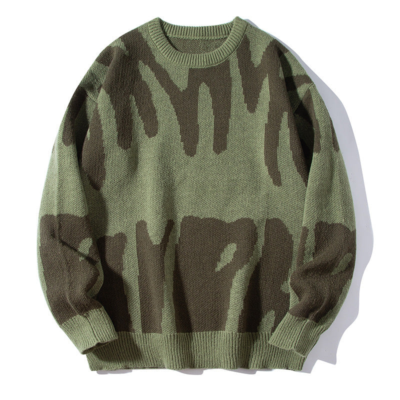 Renzo Wool Contrast Sweater
