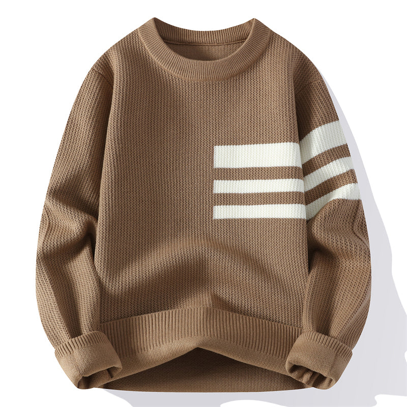 Montreal Waffle-Knit Wool Sweater
