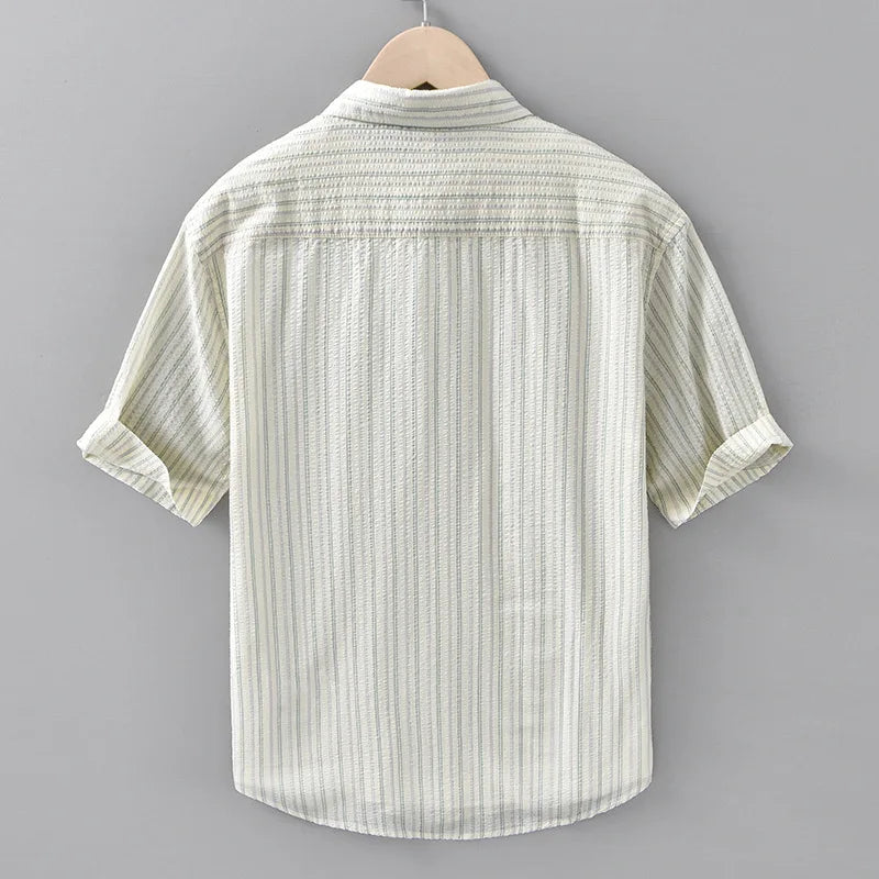 Dan Anthony Striped Short Sleeve