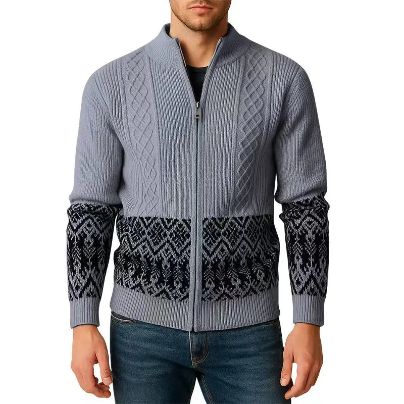 Cole Archer Nordic Zip Sweater