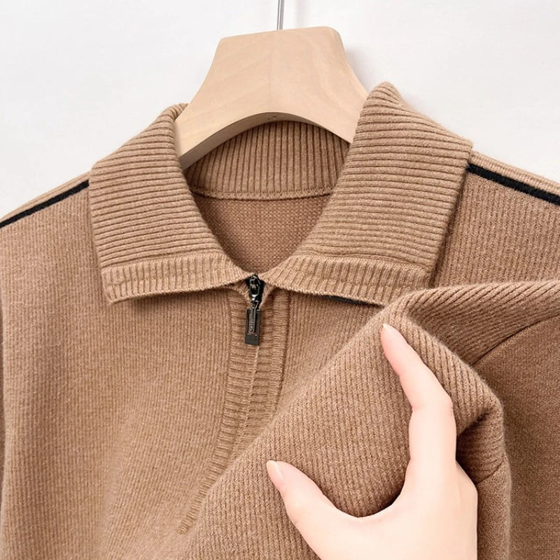 Dan Harrison Quarter-Zip Sweater