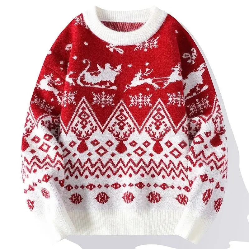 Alpine Reindeer Knit Sweater