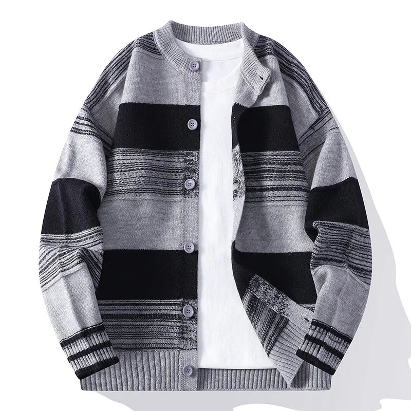 Haven Stripe Knit Cardigan