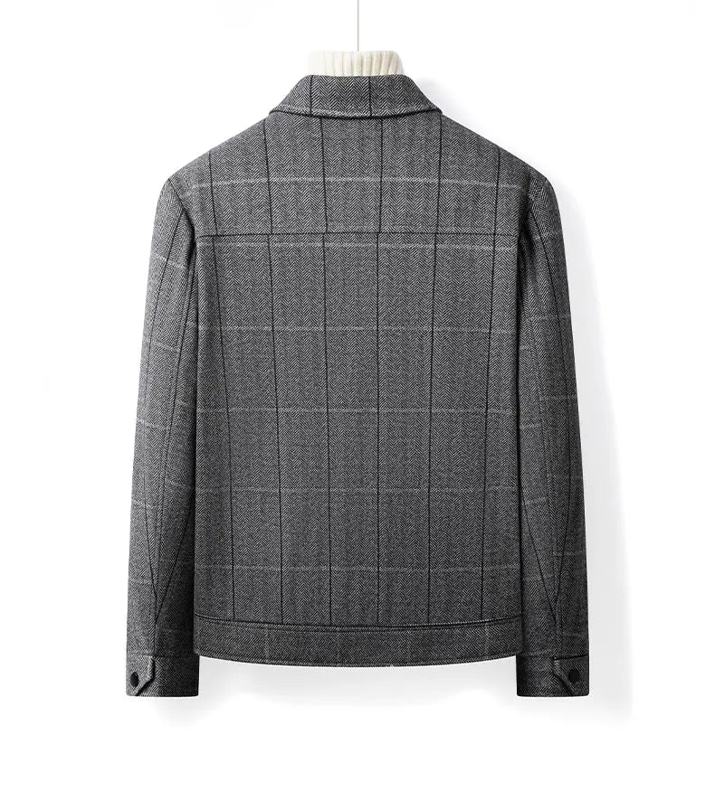 Montreal Plaid Wool Jacket