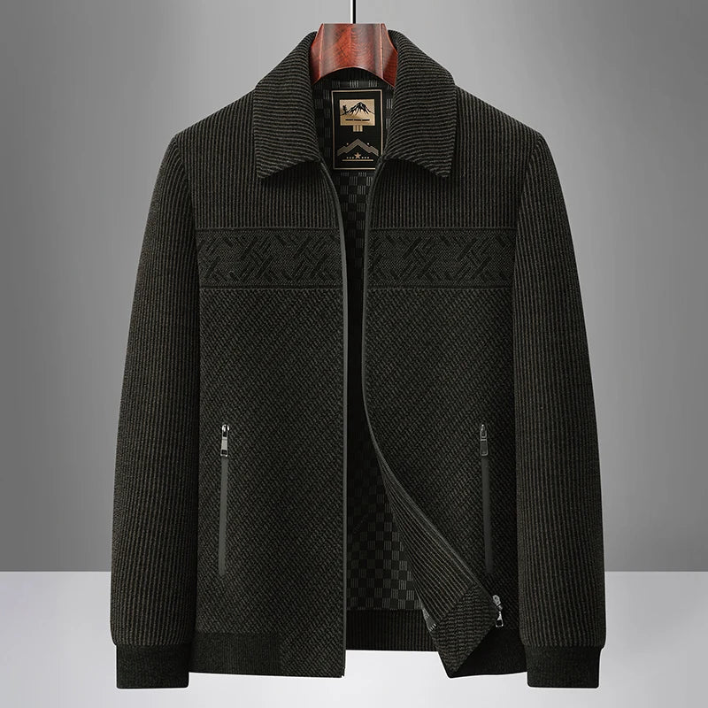 Don Harrington Textured Zip Jacket