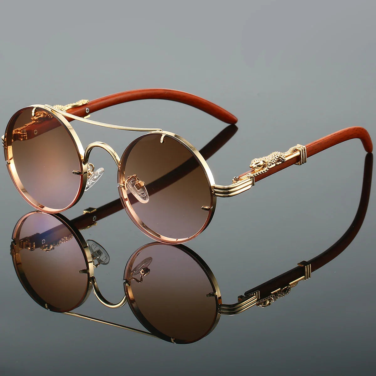 Imperio Leopard Sunglasses