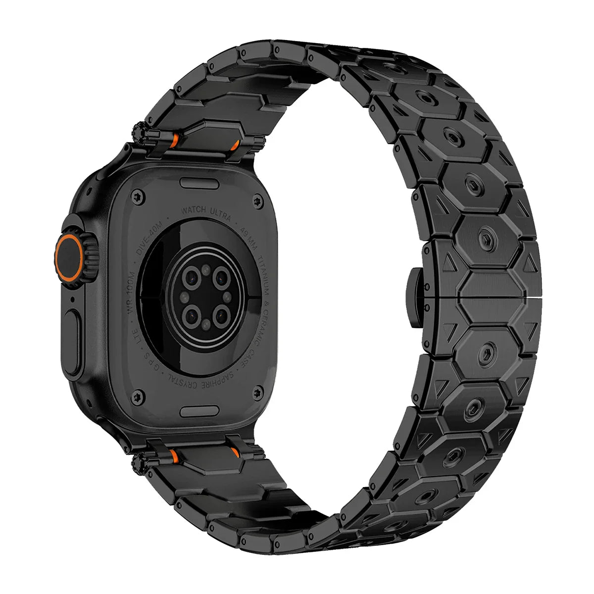 CLAIRS TITANIUM APPLE WATCH BAND