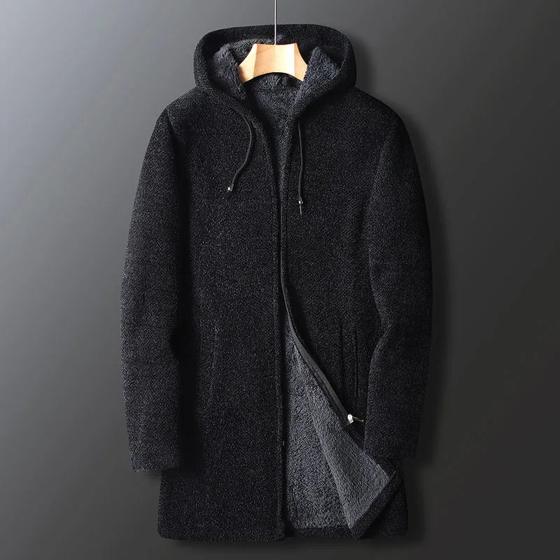 Dan Wellington Fleece Hooded Coat