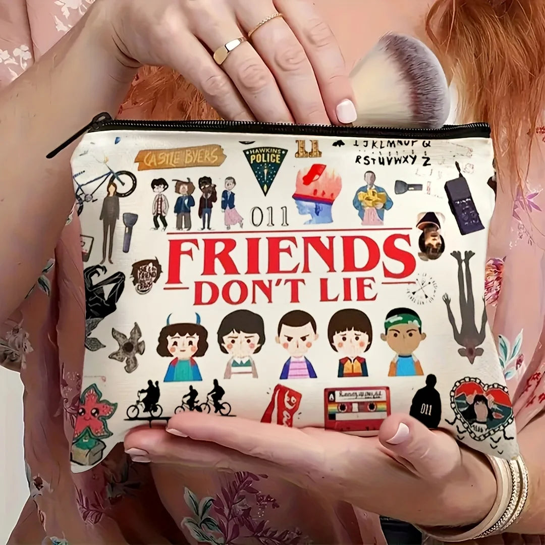 Friends Don’t Lie Zip Hand Bag
