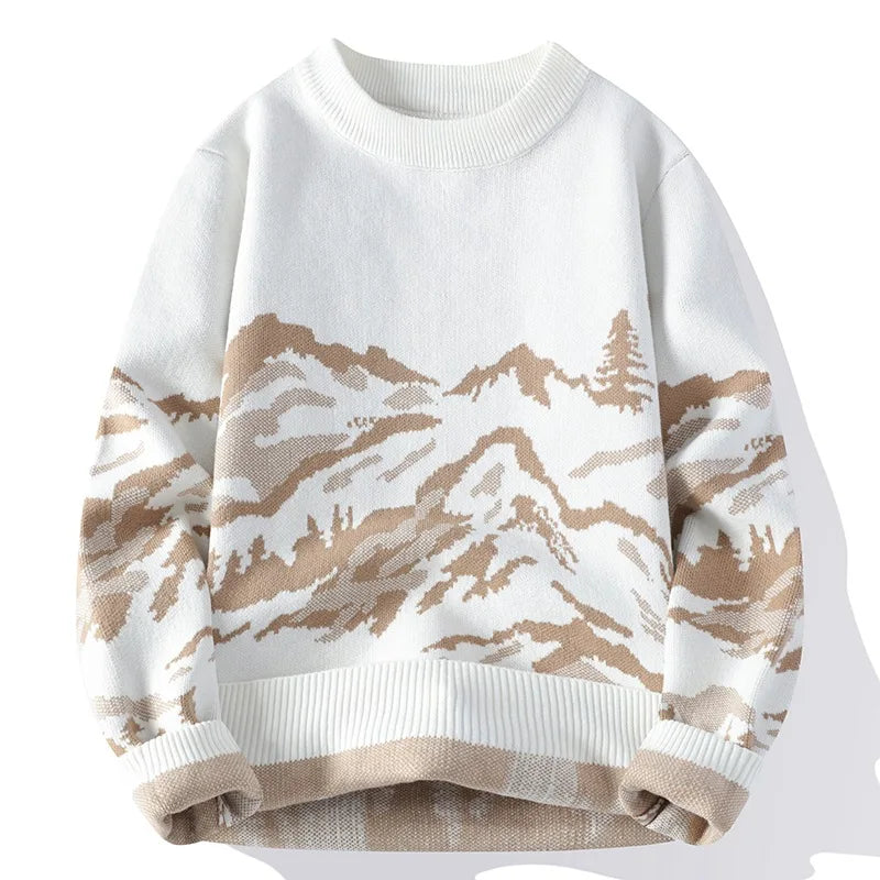 Jack Harrington Landscape Wool Sweater