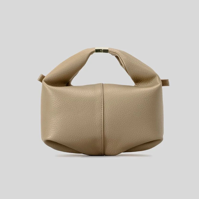 Camille Pebbled Leather Handbag