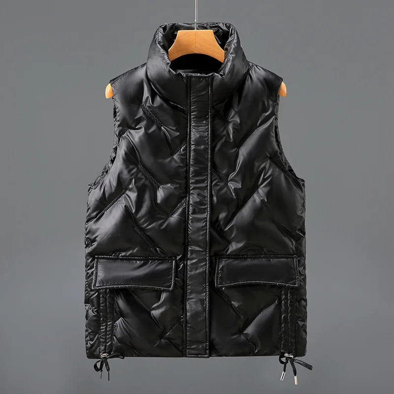 Camille Quilted Down Vest