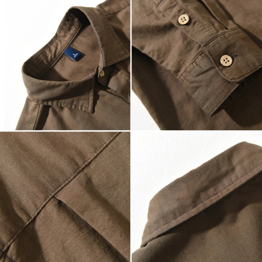 Caleb Morgan Cotton Overshirt