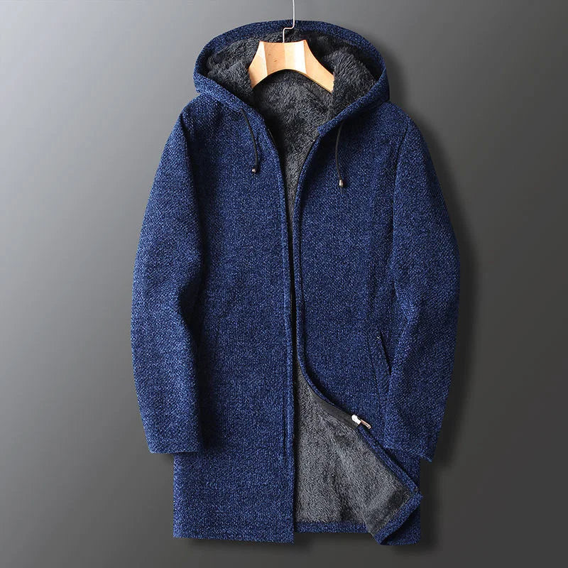Dan Wellington Fleece Hooded Coat