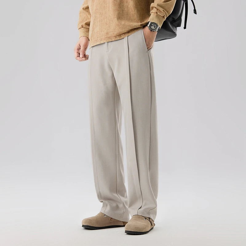 Sebastian Clarke Twill Draped Trousers