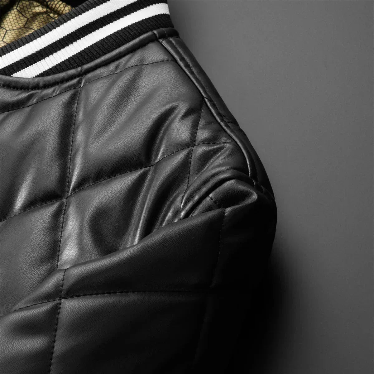 Montreal Quilted Leather Jacket