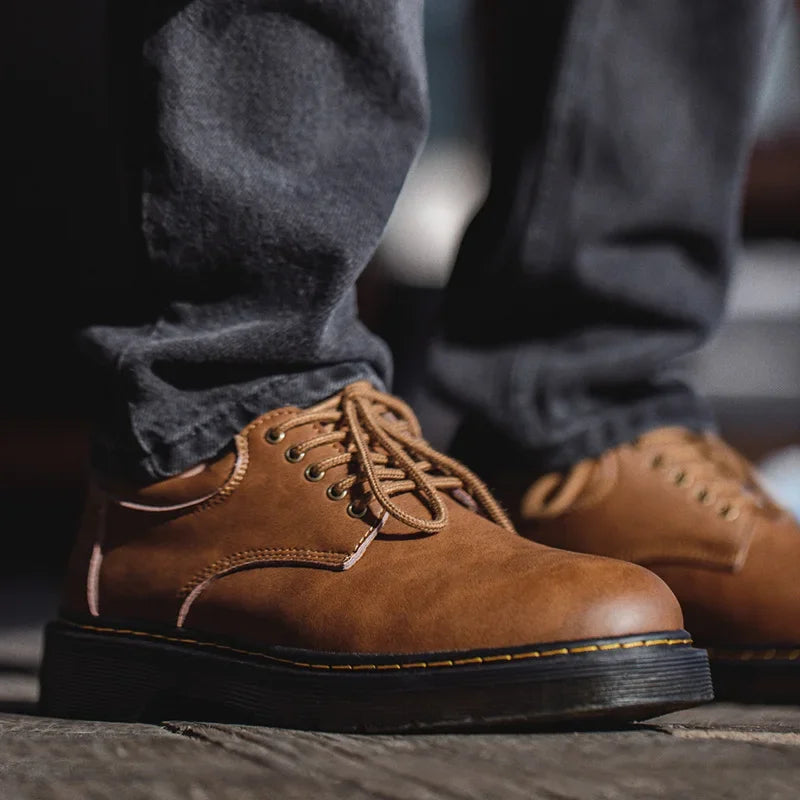 Massimo Genuine Leather Boots