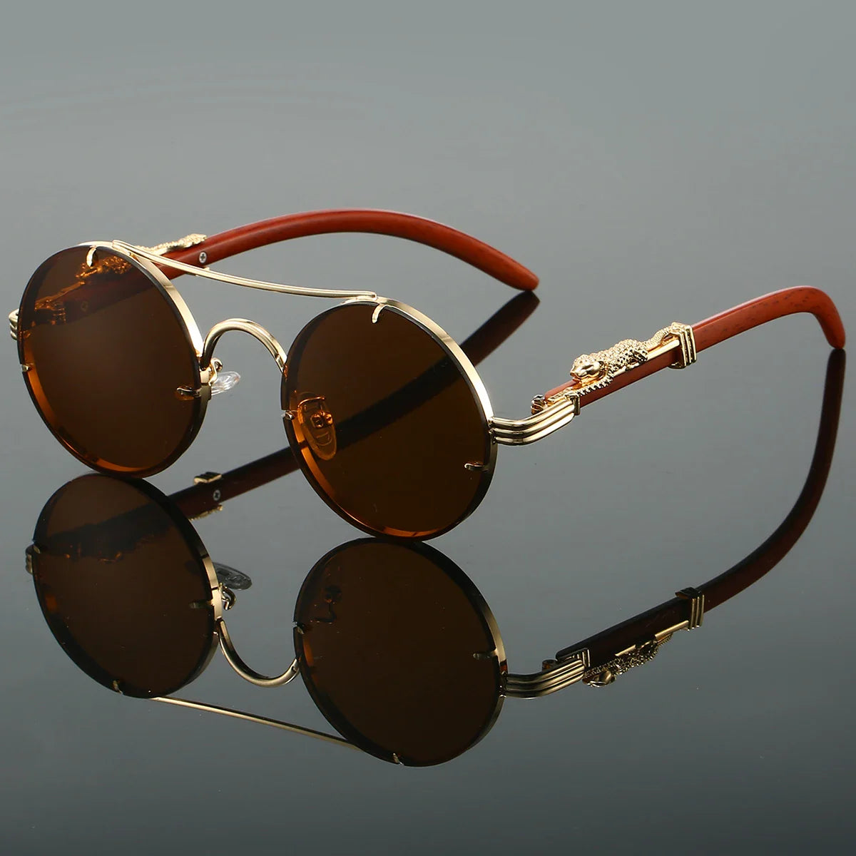 Imperio Leopard Sunglasses
