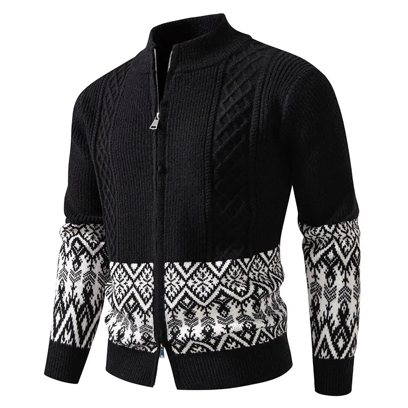 Cole Archer Nordic Zip Sweater
