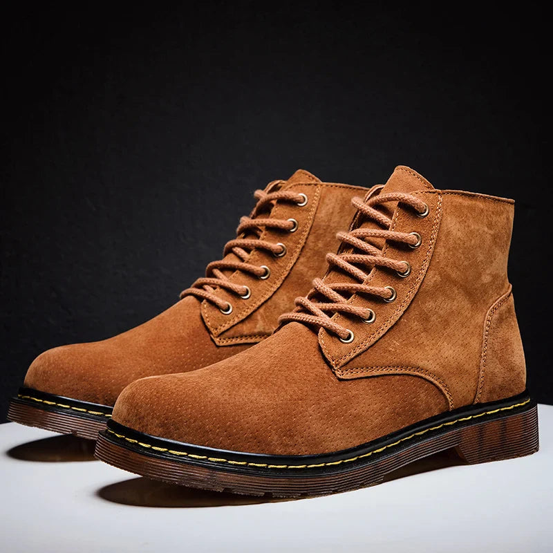 Montreal Suede Leather Boots