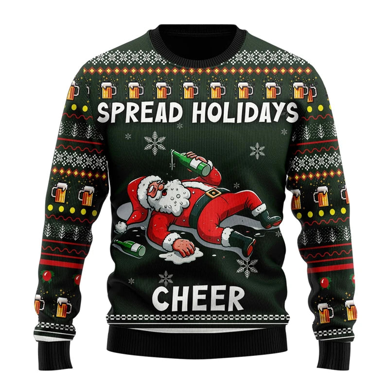 Most Wonderful Time For Beer Christmas Sweater