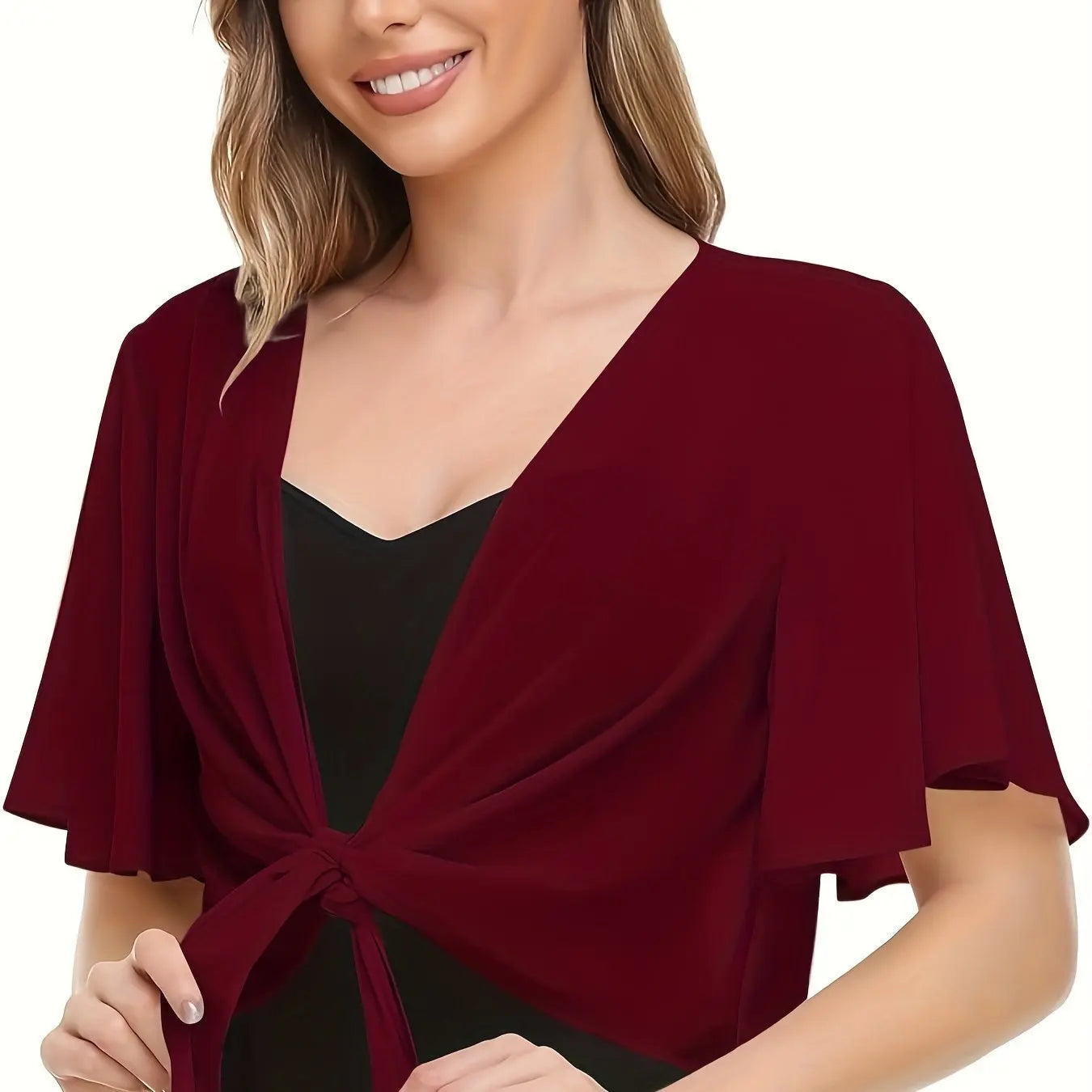 Olivia Grace Chiffon Bolero