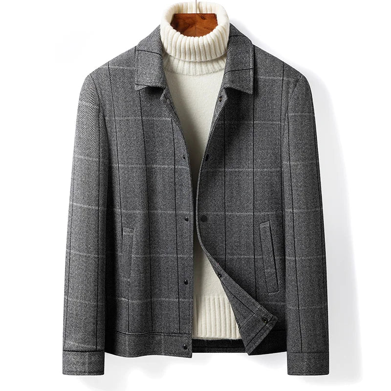 Montreal Plaid Wool Jacket