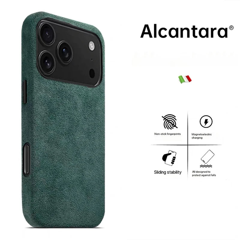 Milano Alcantara Case – iPhone 17 Series