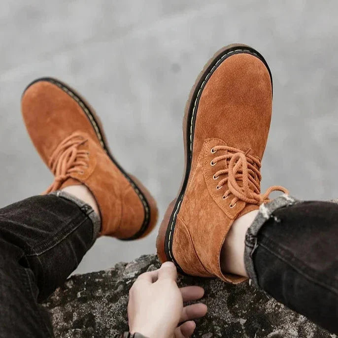 Montreal Suede Leather Boots