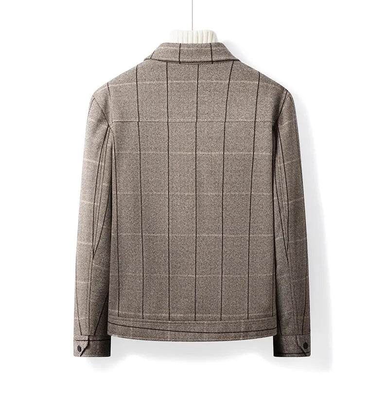 Montreal Plaid Wool Jacket