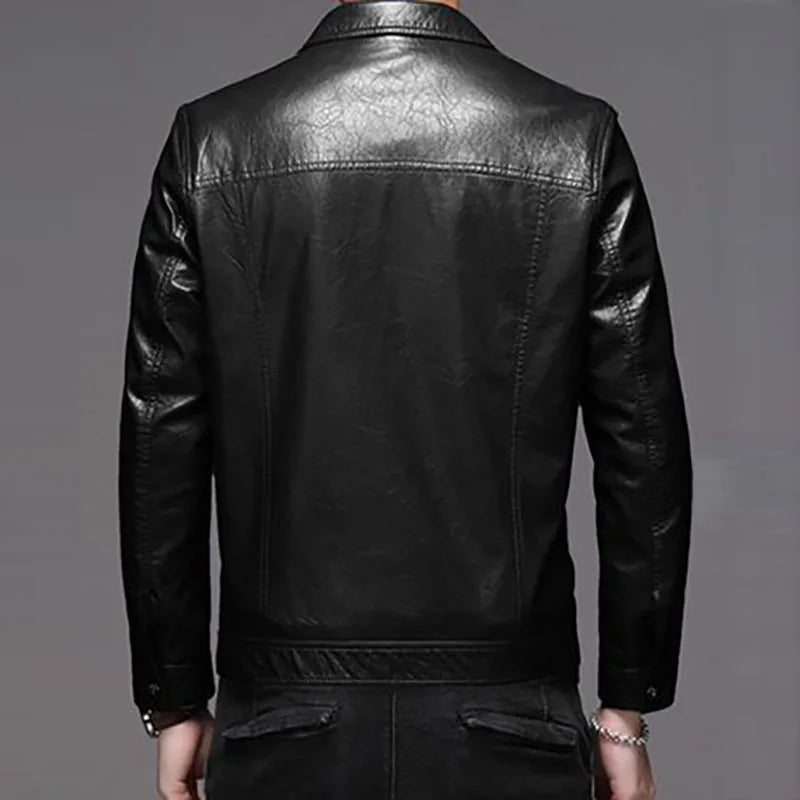 Dan Wellington Genuine Leather Jacket