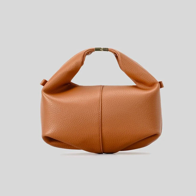 Camille Pebbled Leather Handbag