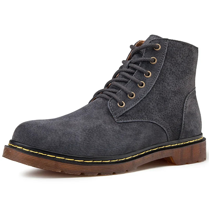 Montreal Suede Leather Boots