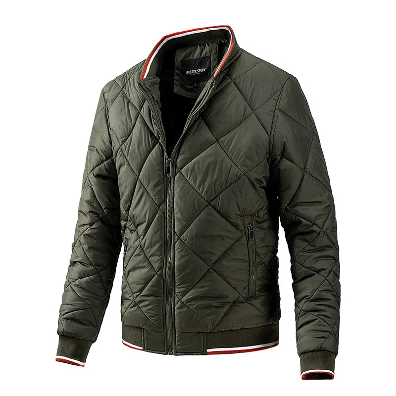 Dan Wellington Quilted Bomber Jacket