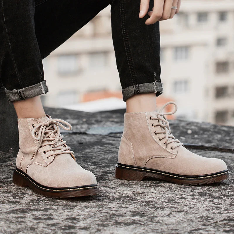 Montreal Suede Leather Boots