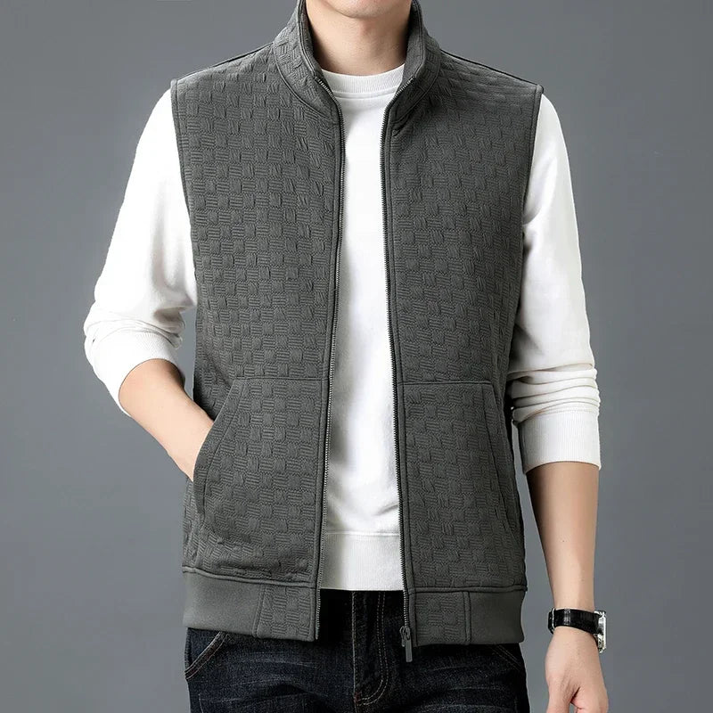 Jack Harrington Quilted Wool Vest